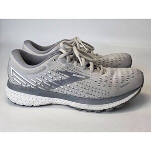 Brooks Ghost 13 Running Shoes Women's Size 8 EU 39 Gray Wide D Athletic Sneakers